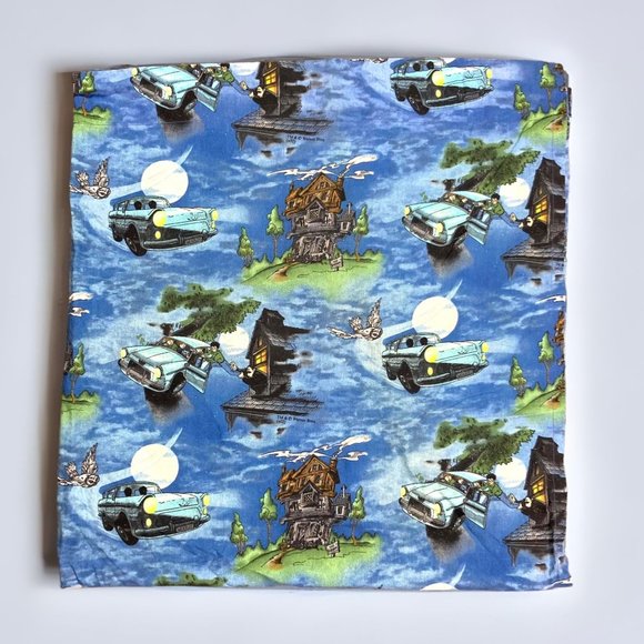 Unbranded | Bedding | Harry Potter Vintage Fabric Ford Anglia Blue 20